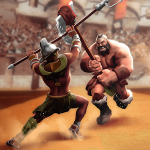 Gladiator Hero Clash: Juego de lucha y estrategia
