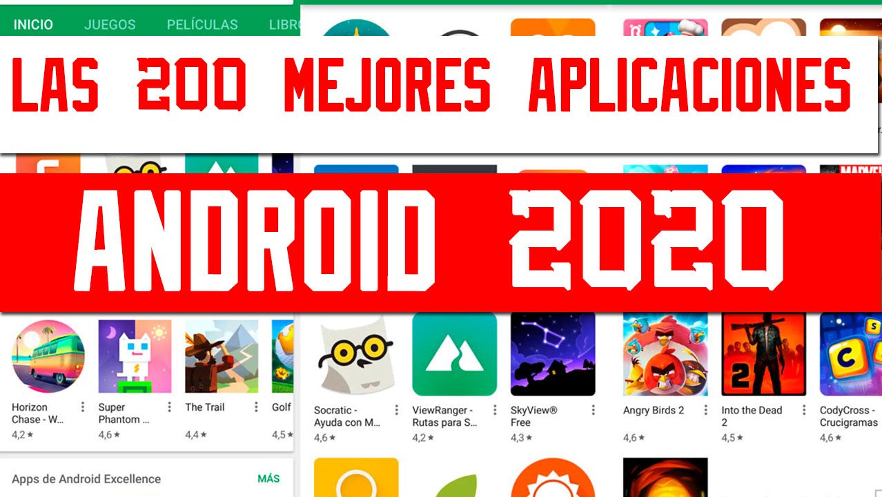 Las 200 mejores aplicaciones de Android 2020
