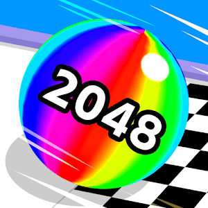 Carrera de pelota 2048