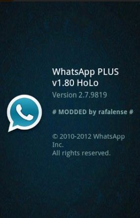 WhatsApp PLUS Holo
