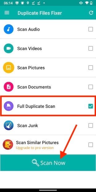 ¿Cómo borrar los archivos duplicados de un dispositivo Android?