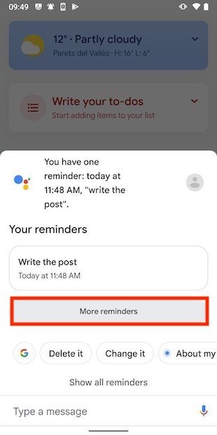 ¿Cómo utilizar los recordatorios de Android?