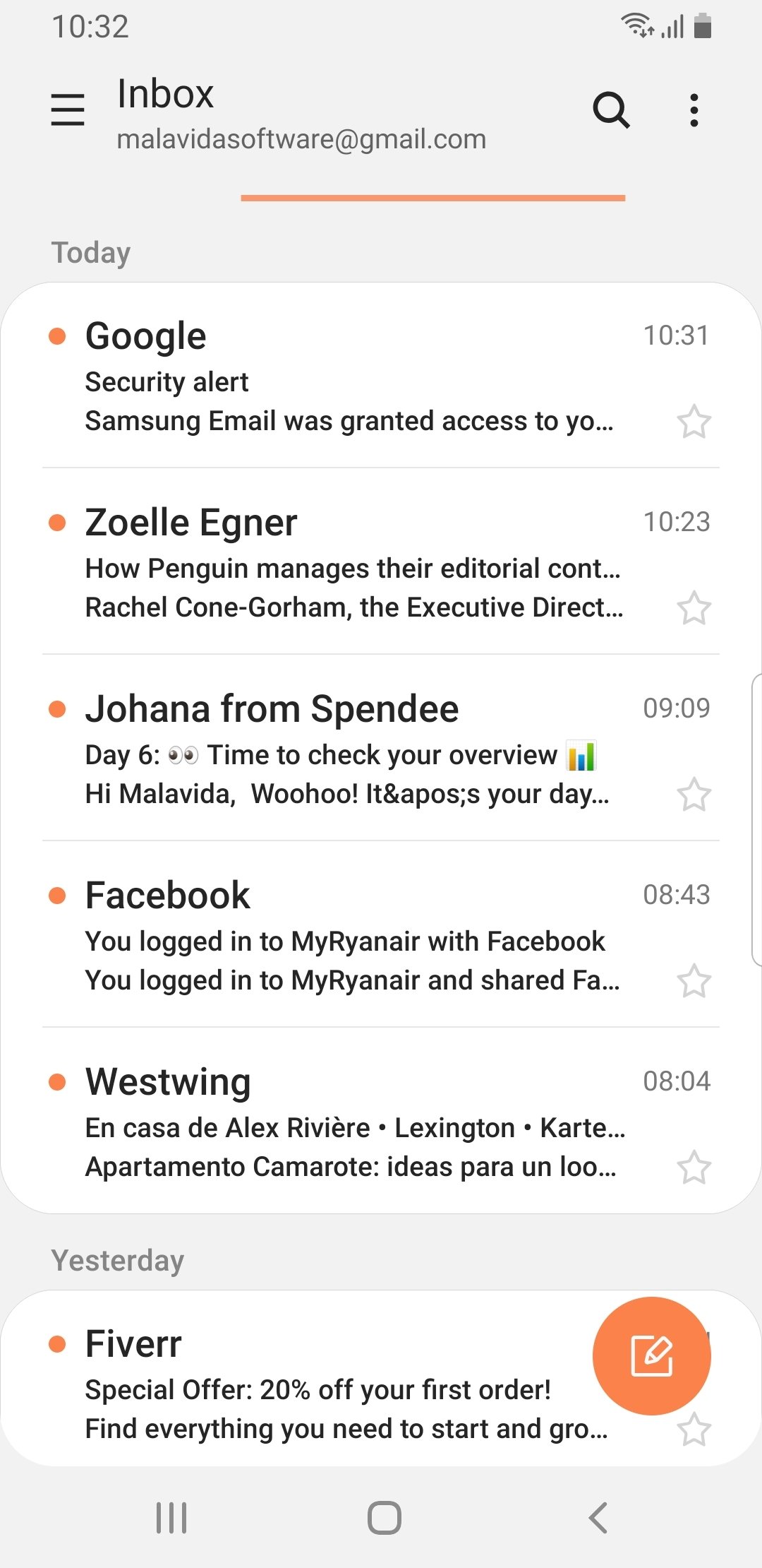 Samsung Email