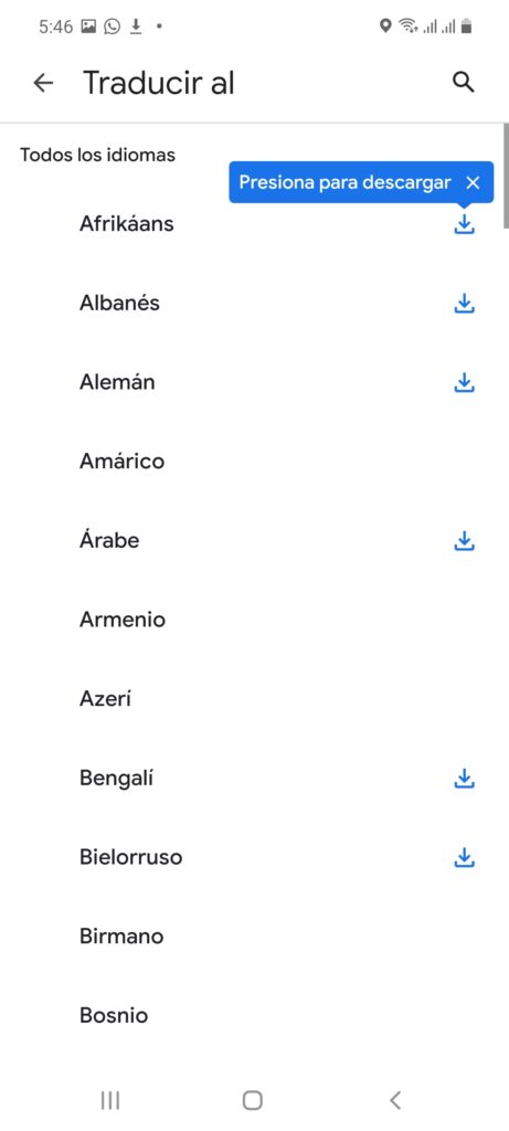 Pasos para traducir textos apuntando hacia ellos mediante Google Lens