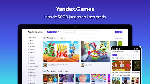Yandex Games: todo en una app