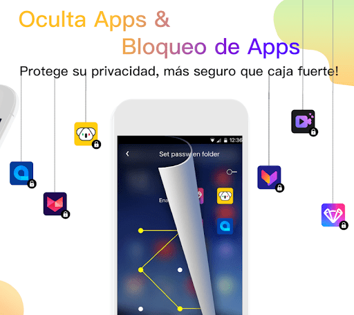 APUS Launcher: Tema,Oculta app