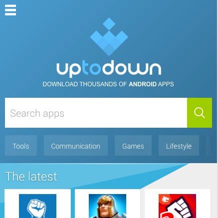 descargar aplicaciones, juegos y otros contenidos en uptodown